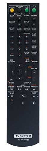 RM-ADU008 Remote for Sony DVD Home Theater & AV Systems