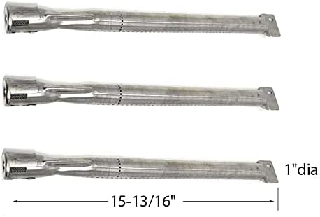 Grill Parts Zone Replacement Stainless Steel Burner Jackson JCS550, JLS700BI-NG, Premier 700BI, JPG700, JLS700-LP, JPG700, Gas Models 3PK