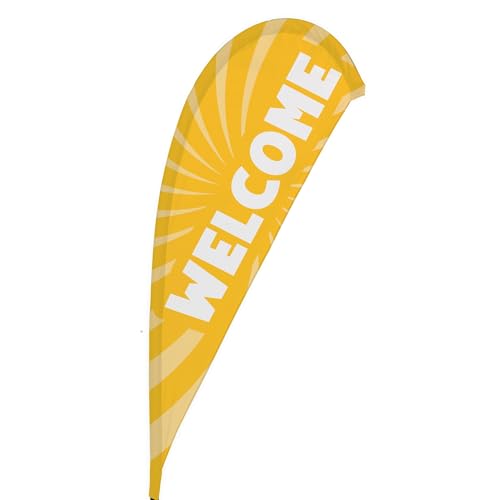 Lifeway Kids VBS Welcome Flying Banner - Yellow (Flag Only)