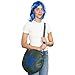 TV Store Scott Pilgrim vs. The World Ramona Flowers Star Circle Messenger Bag (Hunter Green/Navy)