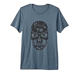 Terminator 2 T2 T-800 Skull Premium Tri-blend T-Shirt