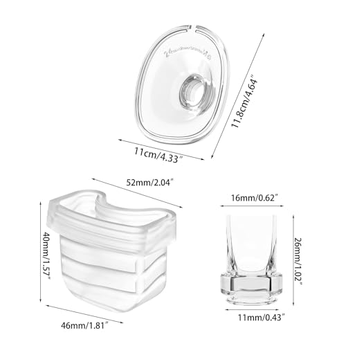 Repuestos de silicona para extractor eléctrico de leche miniatura 4