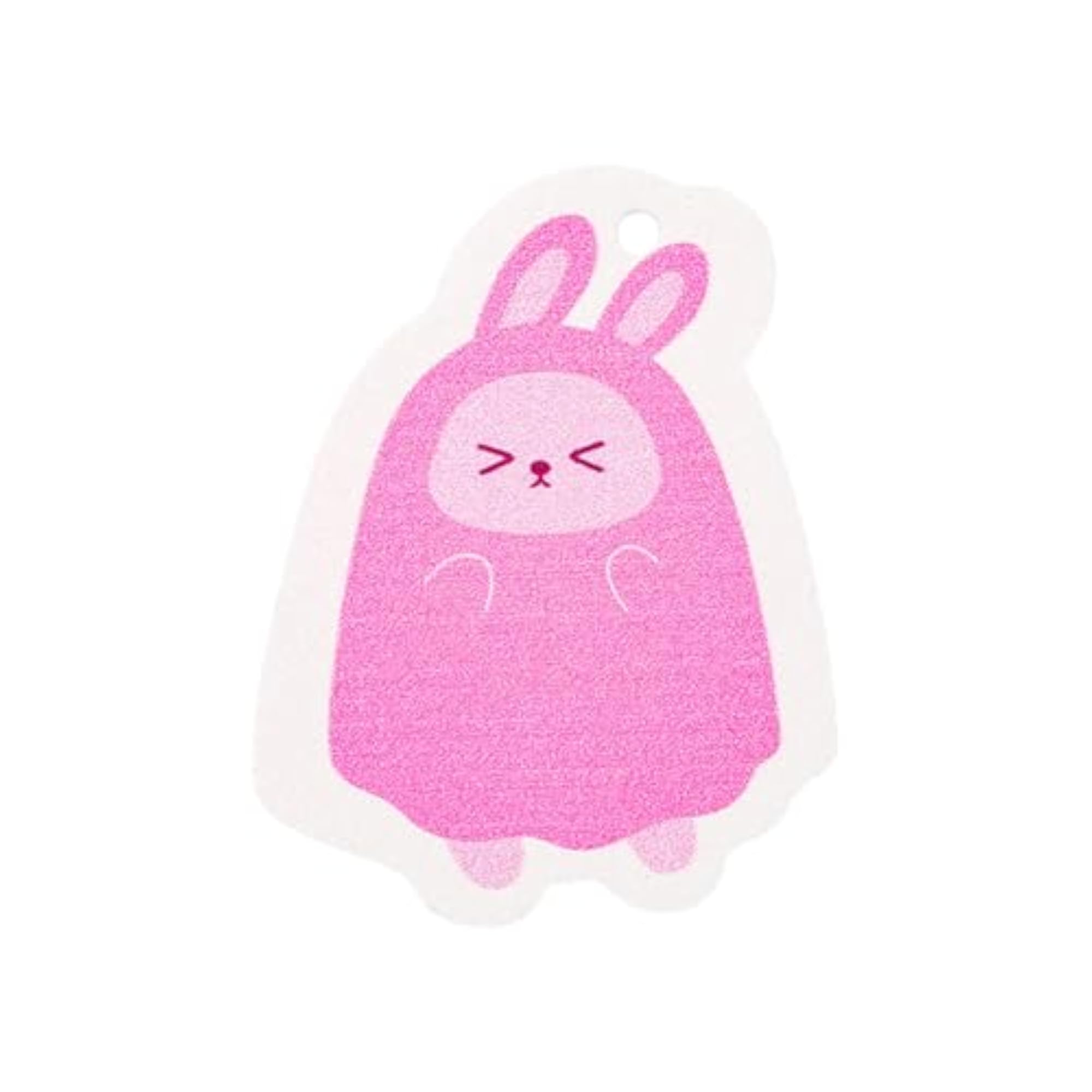 Cute Pink Bunny Multipurpose Kitchen Scrub Sponge for Dishes