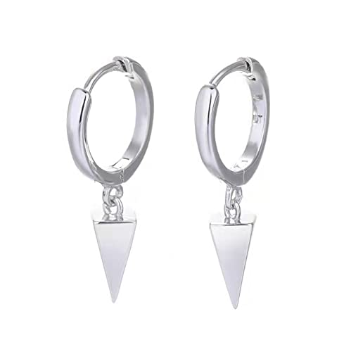 Boucles d'oreilles pendantes géométriques coniques pour femmes et filles