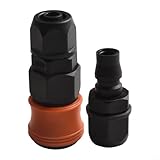 Jotekonoby Connecteur rapide en acier plastique de type C pour compresseur d'air, accouple...