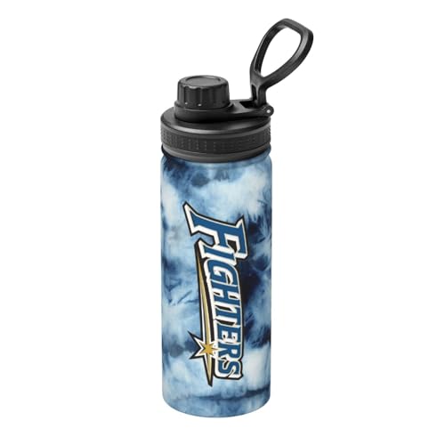 北海道日本ハムファイターズ 水筒 スポーツボトル 真空断熱 保温 保冷 二重断熱構造 ステンレス スポーツドリンク対応 直飲み 漏れない 大人 子供 男女兼用 530ml