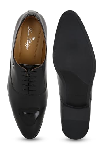 Image of Louis Philippe Men Leather Formal Shoes