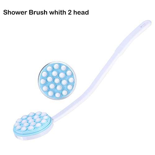 Preisvergleich Produktbild Phayee Eincremhilfe Rückencremer Eincremehilfe mit 2 Kopf für Rücken-Eincreamer, Elektrische Massage, Creamer,Badezimmer Produkt Tool