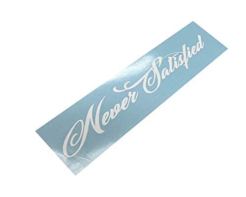 Wasted Wages Windshield Vinyl Decal Sticker Turbo Diesel Truck Car Hated Money E - Foto 5