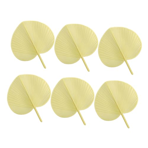 CIYODO 6pezzi Ventilatore Portatile in Plastica Ventilatore Manuale Decorativo in