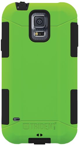 Trident Aegis Series Case for Samsung Galaxy S5 - Retail Packaging - Green