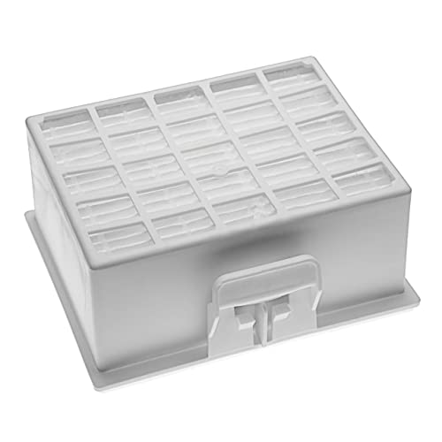vhbw filtro compatibile con Bosch BGL4Q69, BGL4SIF1, BGL4SIL1, BGL4TOP, BGL6, BGL6HYG aspirapolvere - filtro HEPA aria di scarico bianco
