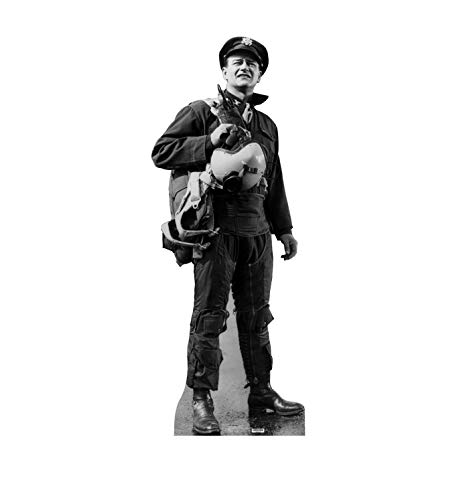 Cardboard People John Wayne Black & White Cardboard Cutout