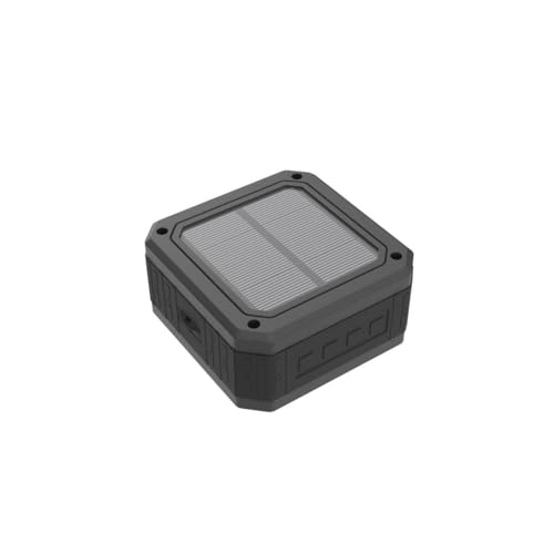 ABFOCE Solar Speaker Portable IPX6 Waterproof Bluetooth Speakers 15 Hours of Playtime Rich Stereo Bass Shockproof Dustproof for Home and Outdoor Wireless Speaker(1-Pack) - Image 5