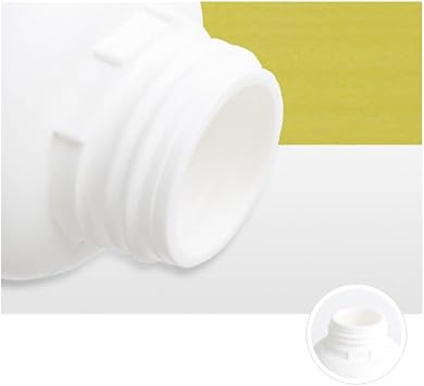 5pcs 33.82oz/1000ml Plastic Bottles,Lab Cylindrical Chemical Reagent Bottle,Wide Mouth Laboratory Reagent Polyethylene Bottle, Sample Sealing Liquid Storage Container for Food Store White Translucent