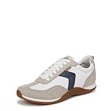 Dr. Scholl's Womens Good Ol Days Sneaker Oyster White Fabric 7 M
