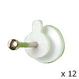 Modelo 299d. Cuelga Cuadros Redondo Pequeño (Blister 12 unidades) Clavar