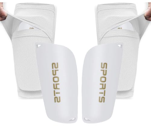 Soccer Shin Guards for Kid Youth Teen Adult - Shin Guards Sleeves with Inserted Pocket Cushion...
