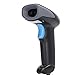 Barcode Scanner, Automatic 1D 2D Barcode Reader, Handhold Bar Code Scanner with USB Receiver for Supermarkets Convenience Stores Warehouses Libraries