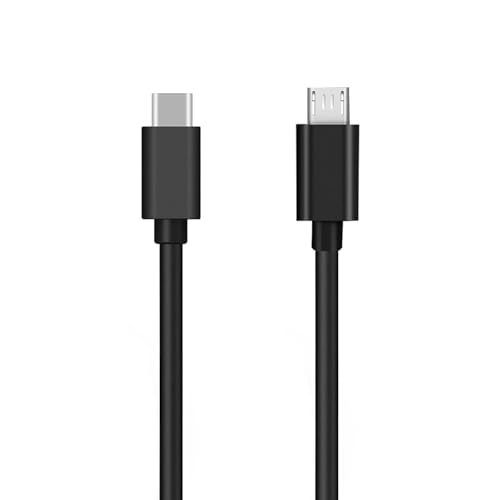 3FT USB C to Micro USB Charging Cable, Old Phones, Smartphones, Cameras, Headphones Data Tranfer Cable Compatible with MacBook, iPhone 15/16 Serise, Samsung, LG, Moto, PC/Laptop with USB C Port