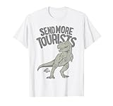 Jurassic Park Send More Tourists is 100% authentic, officially licensed Jurassic Park merchandise! (UNI1714)