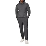 Hanes, EcoSmart Fleece Sweats for Men, Open Bottom Sweatpants, 30.5', Smoke Gray, 3X Large