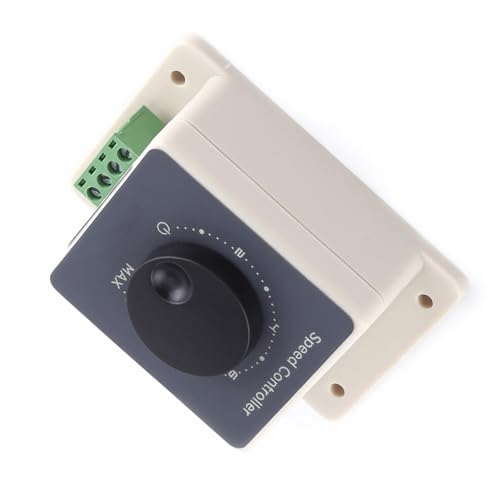 Controlador de velocidad PWM CC 10-60V regulador compacto de 12V 5