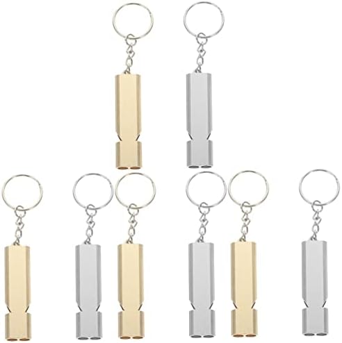 balacoo 8 pcs Training Whistle Puppy Training Treats Silent Dog Whistle Eagle Whistle Call pet Pigeon Whistle Feeding Whistle Bird Call Whistle Dog clicker Parrot Trainer Aluminum Alloy
