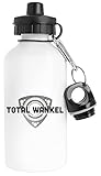 Matériel en aluminium Luxogo Total Wankel Bouteille d\'eau Acier Inoxydable Voyageur Blanc Water Bottle Stainless Steel Traveller White