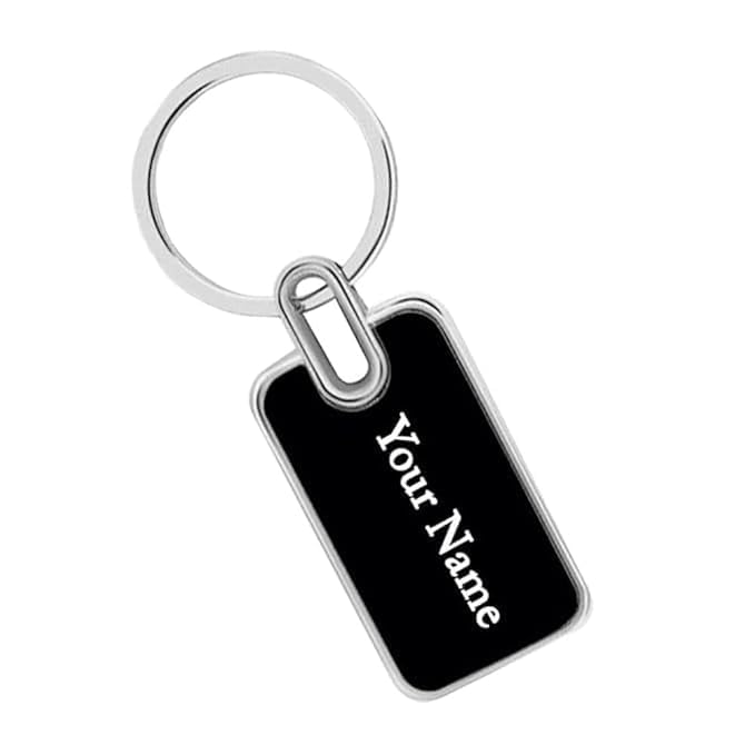 Grand Gifts: Our Name Printed Stainless steel Keychain for Men, Women, Home, Office, Bike and Car Customized Metal Key Chain for Real Estate House Gifts, Gold, Pack of 1-image-37