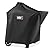 Weber Performer Grill Cover 22" – Durable Weather?Resistant Material, UV?Protected, Fits 22" Performer & Performer Smart Models with Secure Straps, Charcoal, Kettle