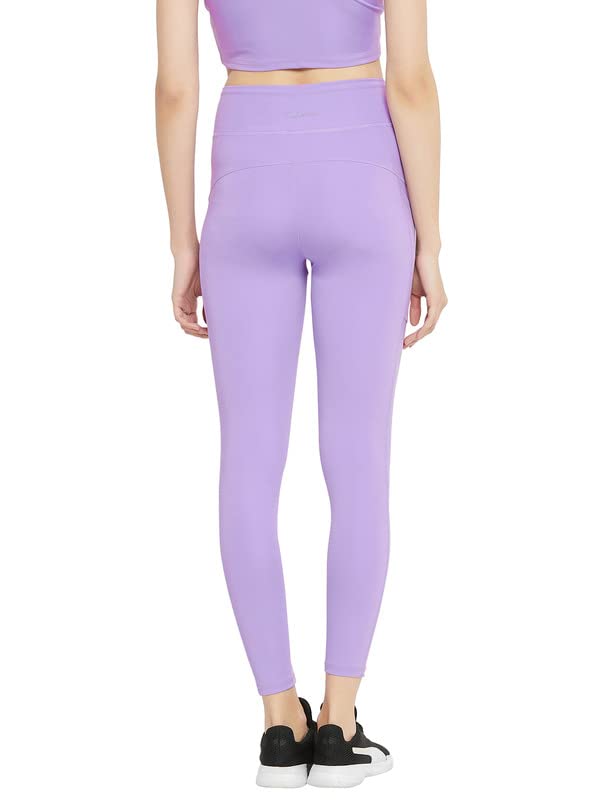 Image of Clovia Women's Snug Fit High-Rise Active Tights