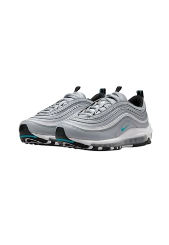 NIKE Air Max 97 Womens Running Shoes (Silver/Blue), 52
