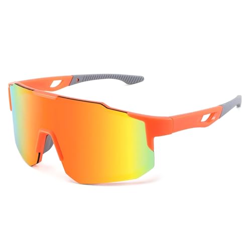 Lunettes de sport UV400 FEISEDY B2388 à écran miroir anti-éblouissement VTT