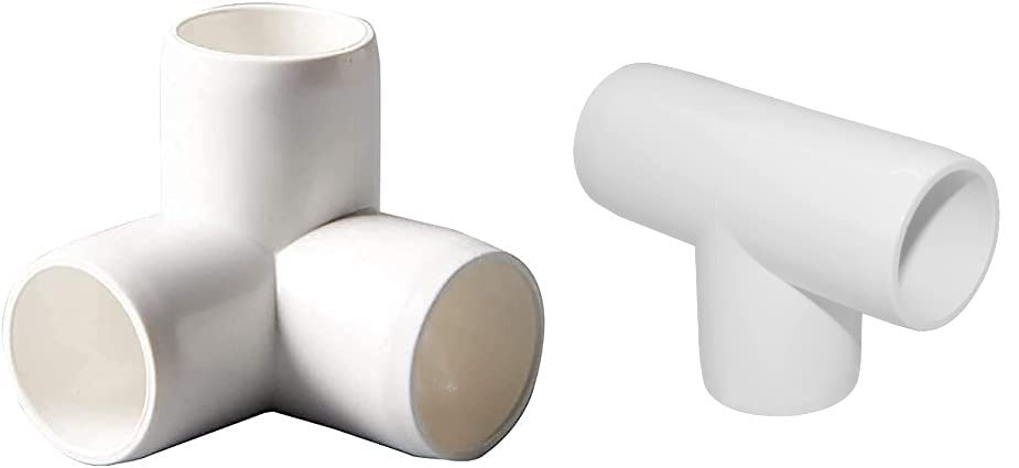 See full amazon price history chart for 1/2 Inch pipe Fitting - 3 Way TEE Connector and 3 way ELBOW,Easy To Connect Impact Resistant Stable for Furniture Installation for Tent Connection (combo of 10pc 3way Elbow + 10pc 3way Tee) 1/2 Inch pipe Fitting - 3 Way TEE Connector and 3 way ELBOW,Easy To Connect Impact Resistant Stable for Furniture Installation for Tent Connection (combo of 10pc 3way Elbow + 10pc 3way Tee) (B0BSV35252) Amazon Price History, Amazon Price Tracker