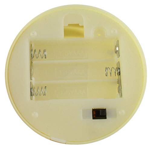 Vela Led Eletrônica Chamejante Amarelo 3 peças CBRN10639