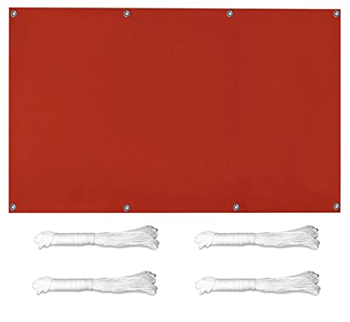 Voile d'Ombrage Toile 1.2x2M Protection des Rayons 95% UV Terrasse Housses Cover