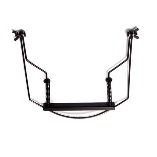 Mikinona Adjustable Harmonica Neck Holder with Double Wing Nut Lock for 10-Hole Harmonicas...