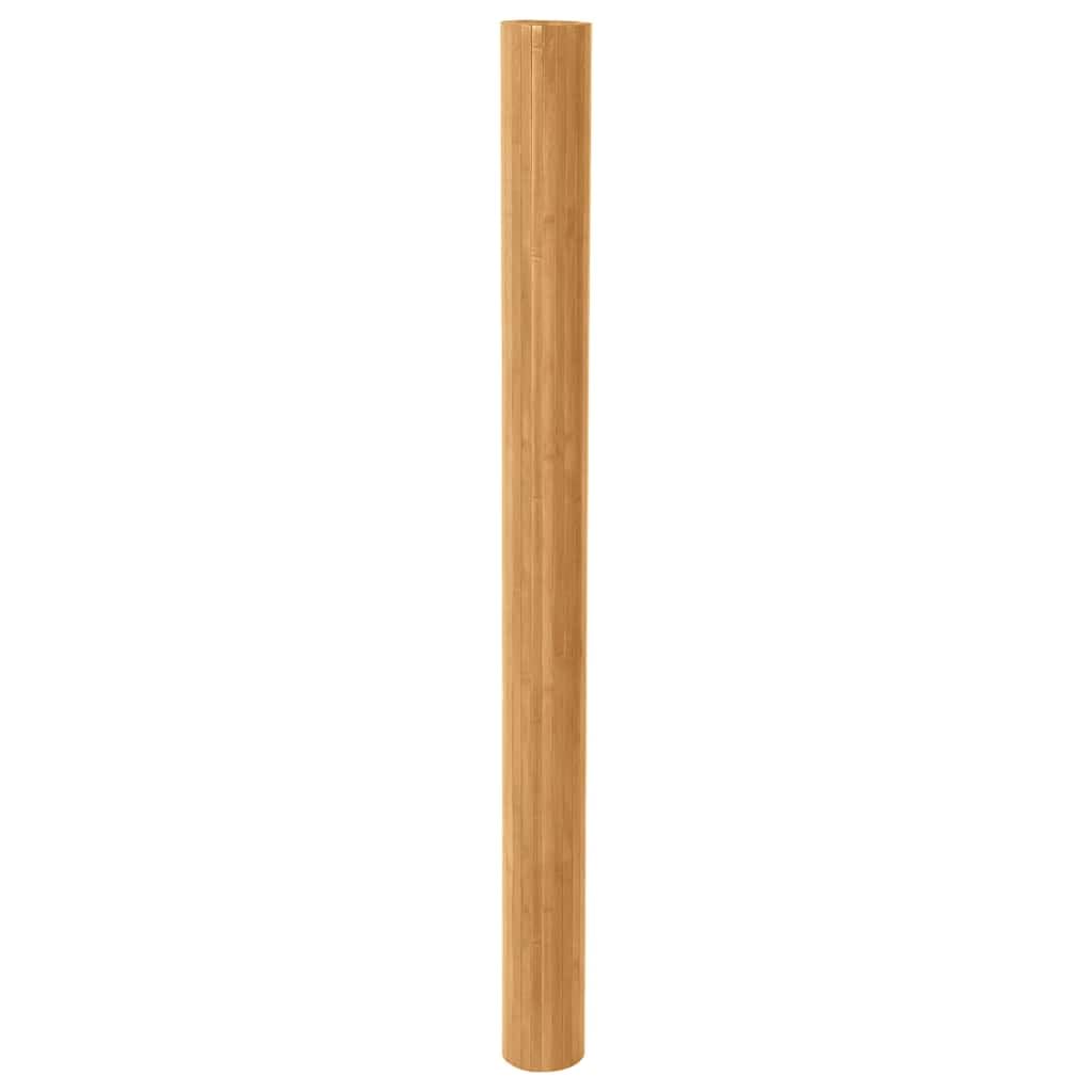 HUAKEHOM Paravent Raumteiler PflegeleichtTrennwand für Wohnzimmer Schlafzimmer Büro Spanische Wand Sichtschutz Modern Bambus Natur 250x165 cm