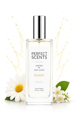 Image of Perfect Scents Fragrances, Inspired by Marc Jacobs' Daisy, Women's Eau de Toilette, CLEAN, Vegan, Paraben-Free, Phthalate-Free, Never Tested on Animals, 3.4 Fluid Ounces