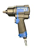 Fits Earthquake XT 1/2 in. Composite Air Impact Wrench – Twin Hammer Air Gun with 1200 ft-lbs Bolt Breakaway Torque, Adjustable 3-Speed FWD/REV, Lightweight Composite, Through-Handle Exhaust