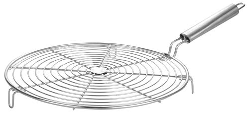 C (DEVICE) Burner Papad,Roti Stand Charcoal Grill Roast Grill Stand Charcoal Hand Warmer Rack Stand (Round Shape) Stainless Steel Circle Papad Jali,Grill,Barbeque With Handle (B09K7W6SDV) Amazon Price History, Amazon Price Tracker
