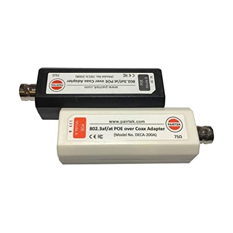POE Ethernet-Over-Coax Adapter Kit (DECA-200) - Twin Pack - by Dualcomm/PAIRTEK Cover