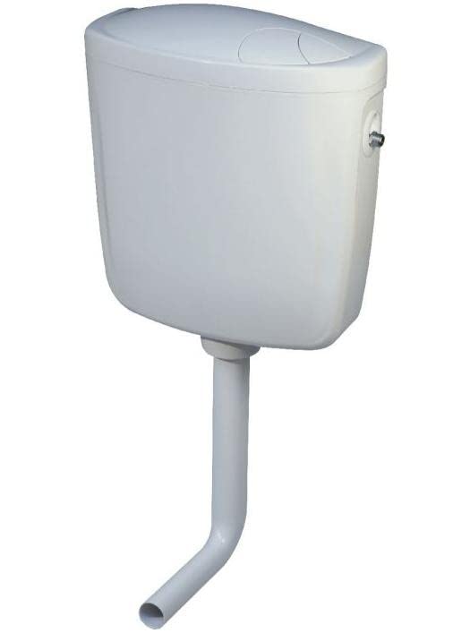 Regiplast 2151 Réservoir REGISTAR Semi-Bas, Blanc