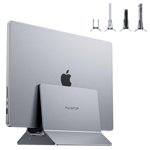 Support ordinateur portable et MacBook vertical en aluminium