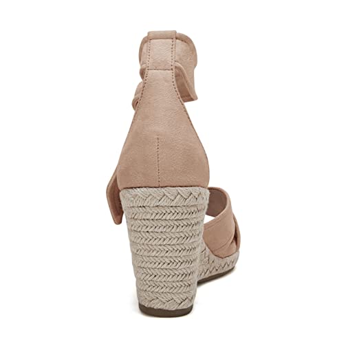 Laicigo Women's Lace Up Espadrille Wedge Sandals Open Toe Platform Ankle Strap Summer Dress Shoes #TOP3