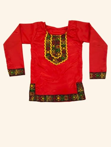 Image of BookMyCostume Kashmiri Indian State Fancy Dress Costume for Girls and Females 6-7 years