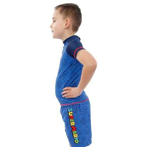 Listado de Bañadores de natación para Niño , listamos los 10 mejores. 3 Bañadores de natación para Niño marca Super Mario (3)