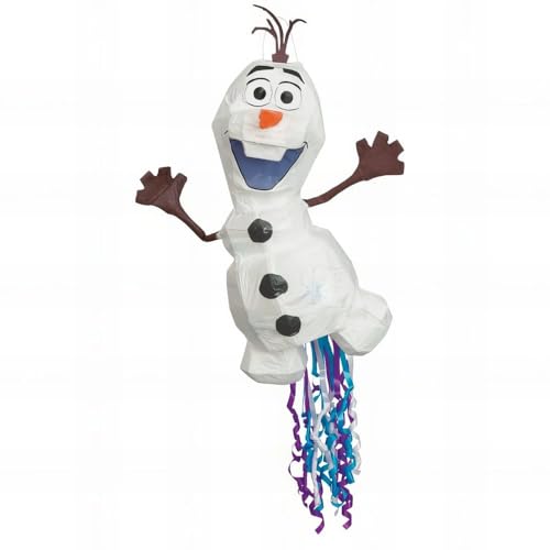 Disney Olaf 3D Pinata (1 Pc.) - Enchanting Party Accessory for Ma...