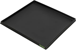 Reusable Multipurpose Plastic Tray - Convenient Potty Training Tray to Hold Grass - Containment Tray, Flood Tray - Large (25 x 24.5 x 1.5 inches)